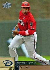 Justin Upton #9 Baseball Cards 2009 Upper Deck Prices