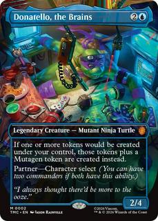 Donatello, The Brains