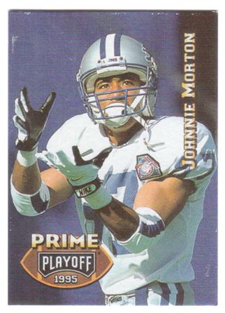 Johnnie Morton #86 1995 Playoff Prime Football