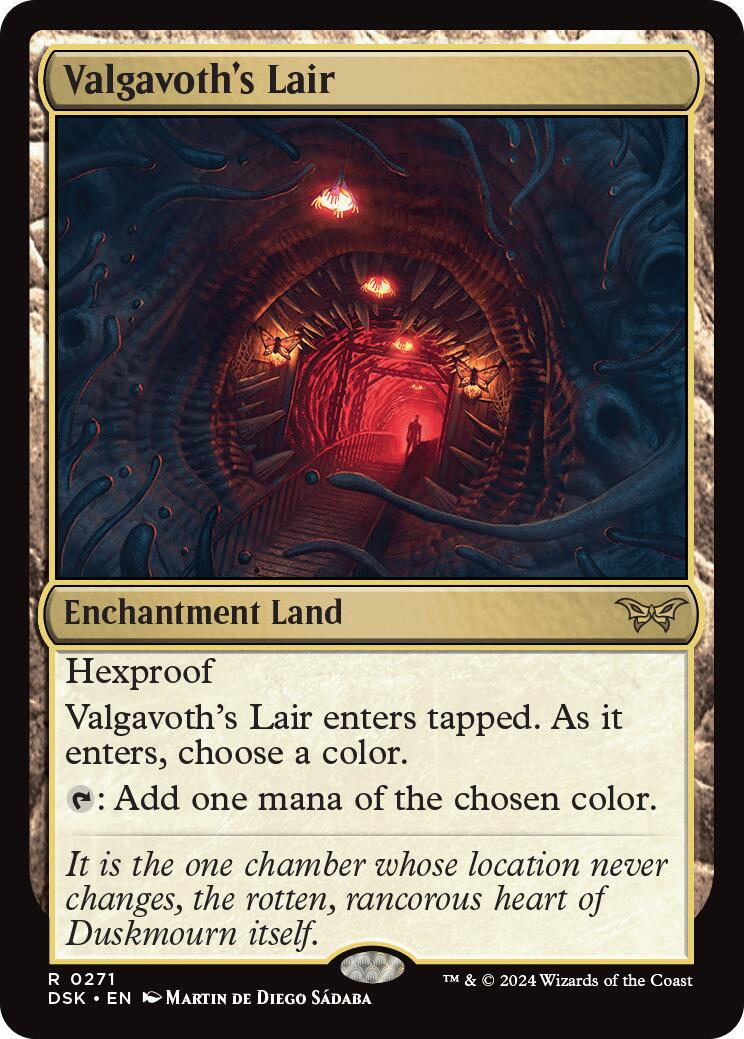 Valgavoth's Lair (Magic Duskmourn: House of Horror)