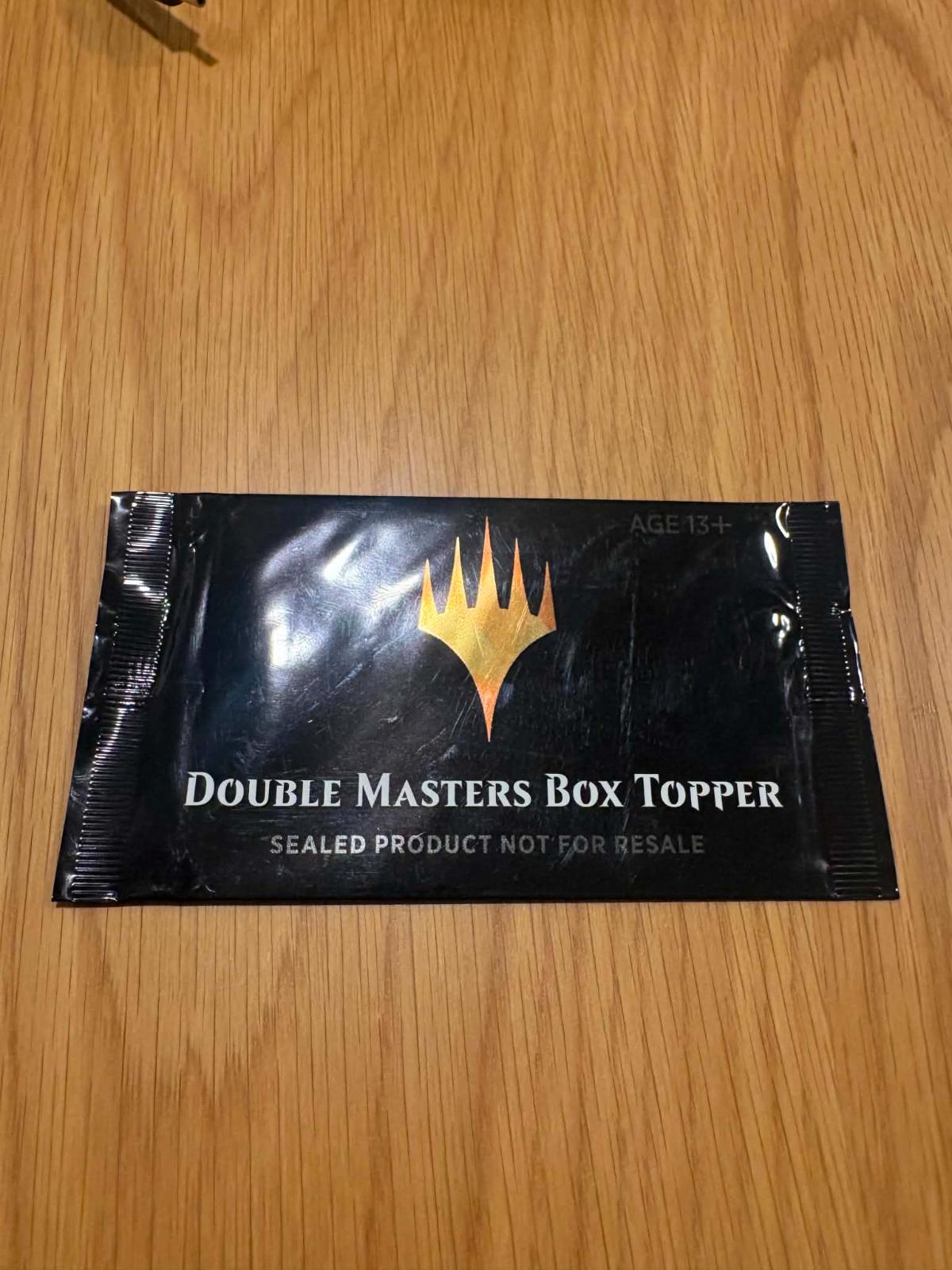 Double Masters Box Topper Pack Prices | Magic Double Masters | Magic Cards