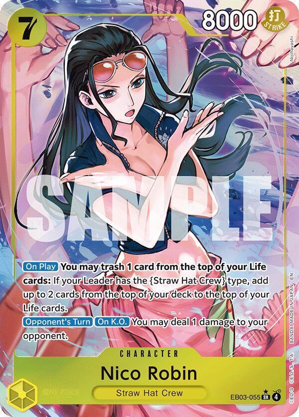 Nico Robin [Alternate Art] EB03-055 Prices | One Piece Extra