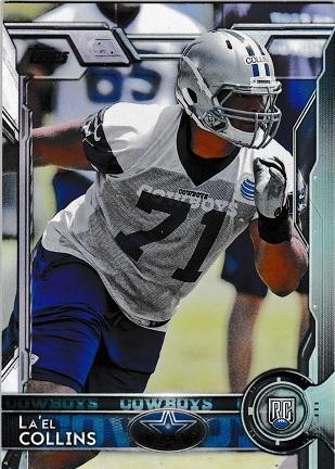 La'El Collins #454 Football Cards 2015 Topps