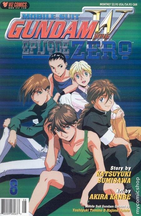 Mobile Suit Gundam Wing: Episode Zero #8 (2001) Comic Books Mobile Suit Gundam Wing: Episode Zero