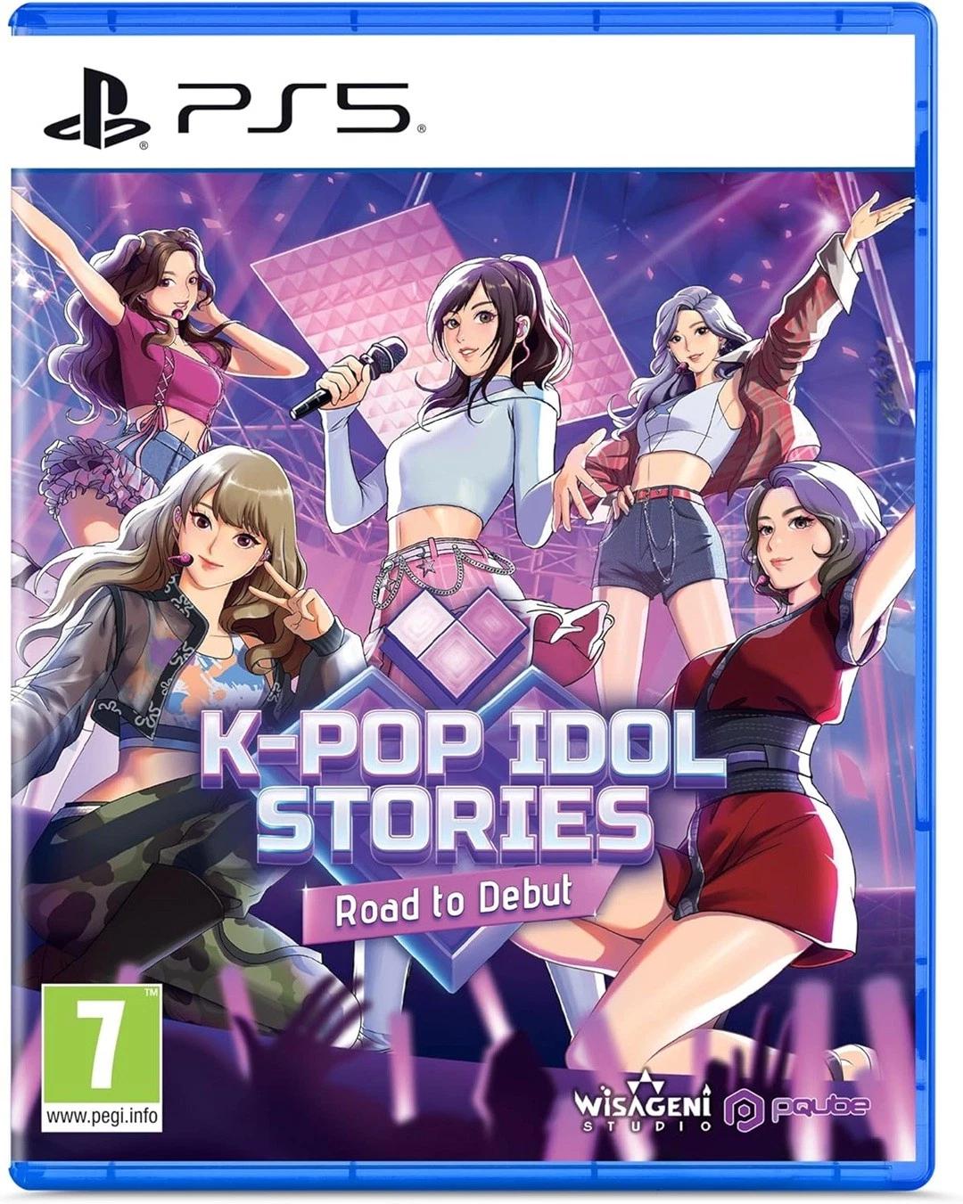 Carátula de K-Pop Idol Stories Road to Debut para PS5 (edición PAL España)