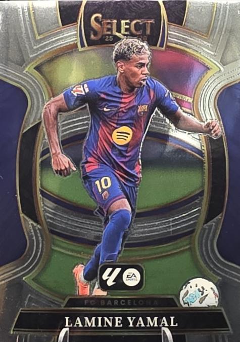2025 Panini Select La Liga Lamine Yamal #1 card