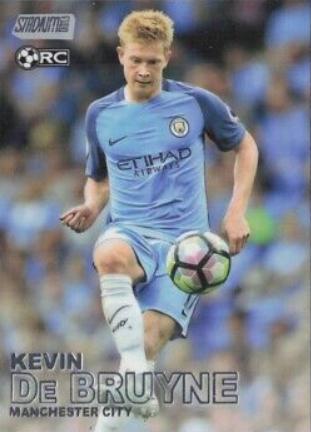 Kevin De Bruyne #75 Soccer Cards 2016 Stadium Club Premier League