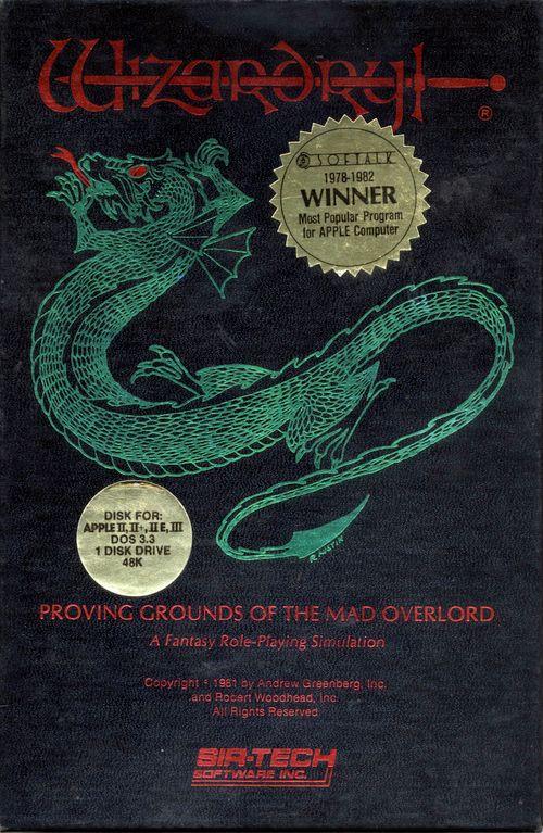 Wizardry: Proving Grounds of the Mad Overlord Apple II