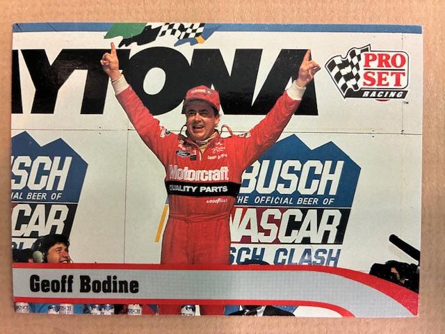 Geoff Bodine #66 Racing Cards 1992 Pro Set NASCAR