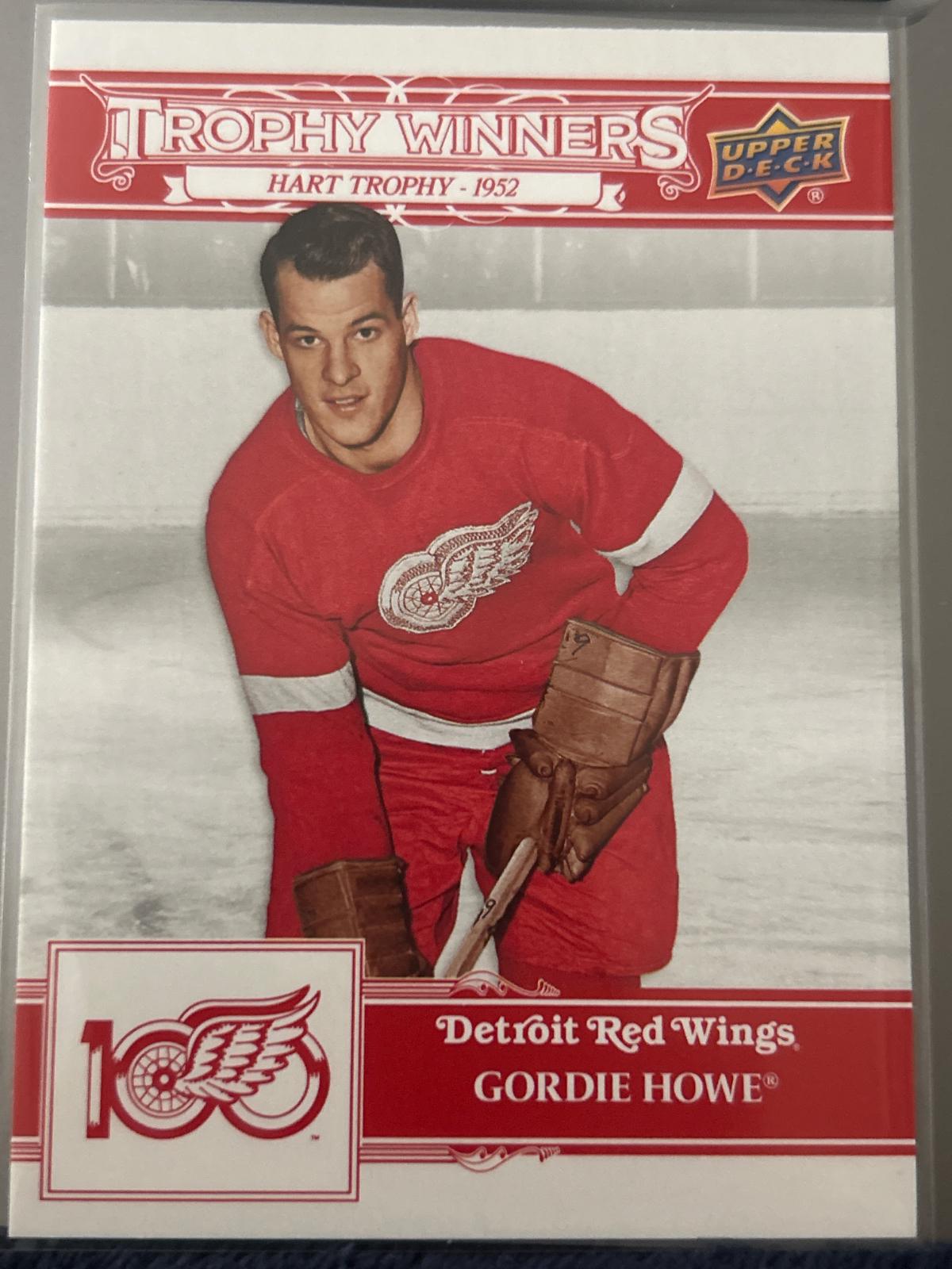 Gordie Howe #137 2025 Upper Deck Detroit Red Wings Centennial Hockey