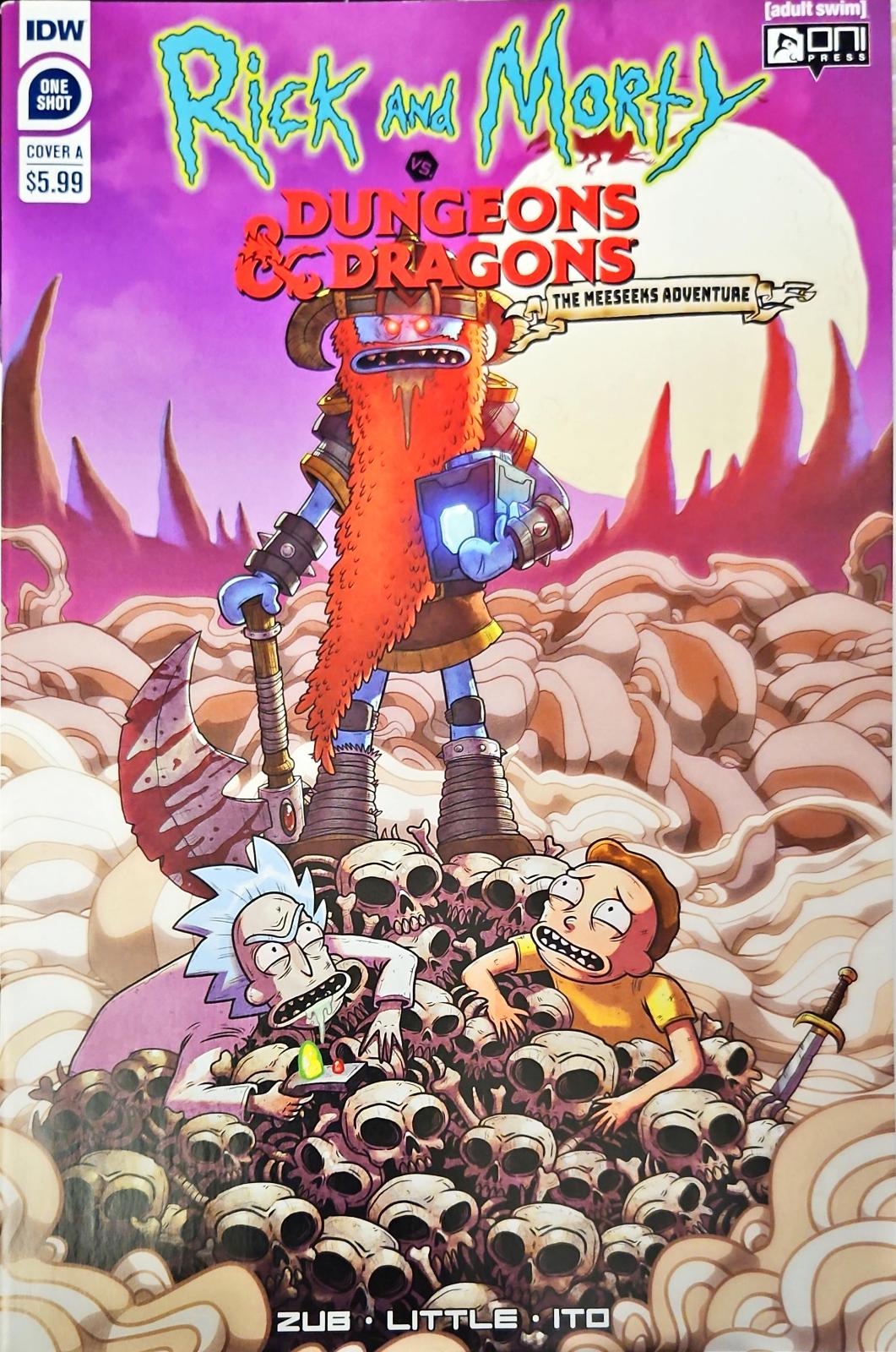 Rick and Morty vs. Dungeons & Dragons II: Painscape #4 (2020) Comic Books Rick and Morty Vs. Dungeons & Dragons II