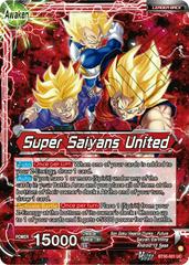 Son Goku, Vegeta, & Trunks // Super Saiyans United [Foil] BT30-001
