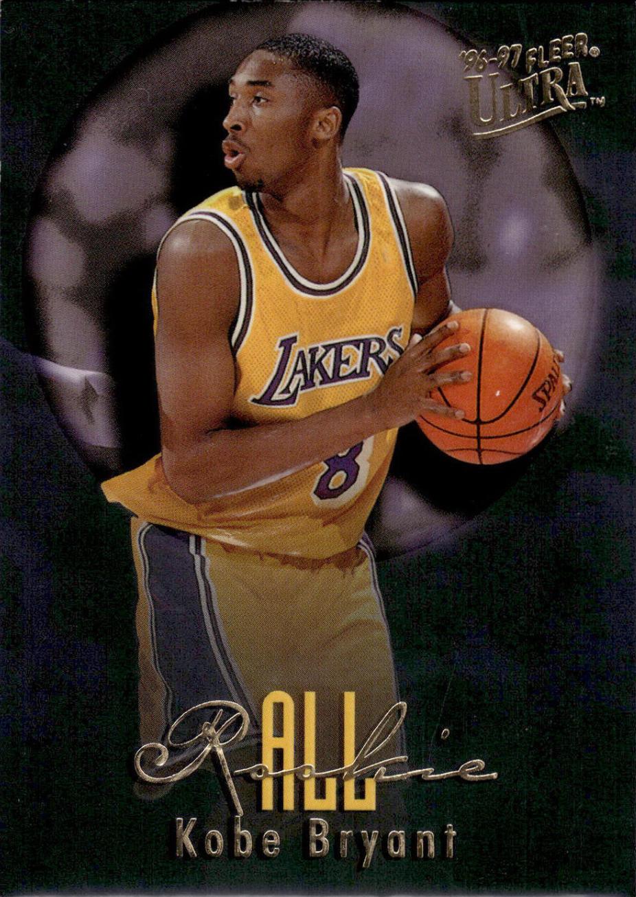 Kobe Bryant #3 Basketball Cards 1996 Ultra All-Rookie