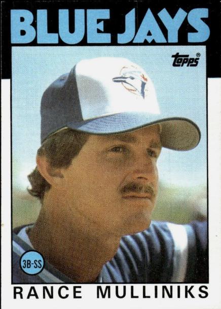 Rance Mulliniks (1986 Topps)