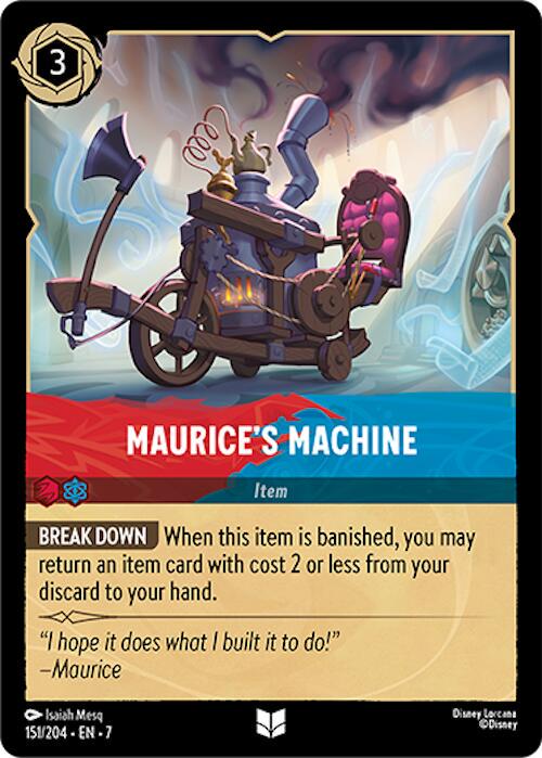 Maurice's Machine #151 Lorcana Archazia's Island