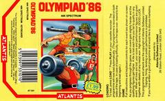 Full Cover | Olympiad '86 ZX Spectrum
