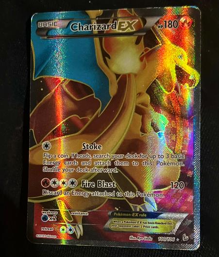Charizard EX #100 photo