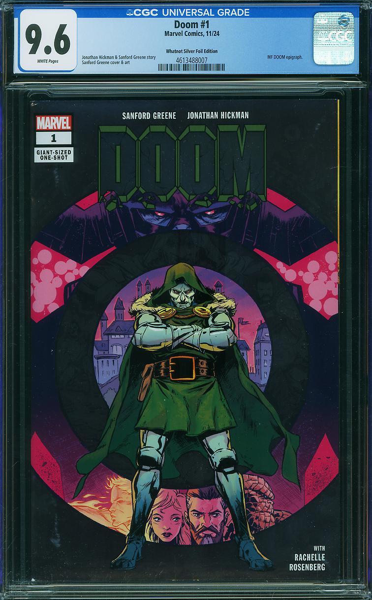 Doom [Whatnot Silver Foil] #1 (2024) Prices | Doctor Doom Series