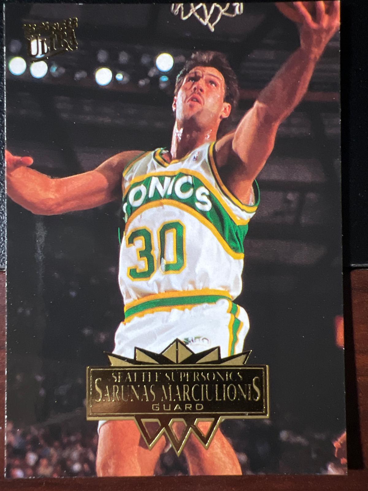 Sarunas Marciulionis #172 1995-96 Ultra Basketball