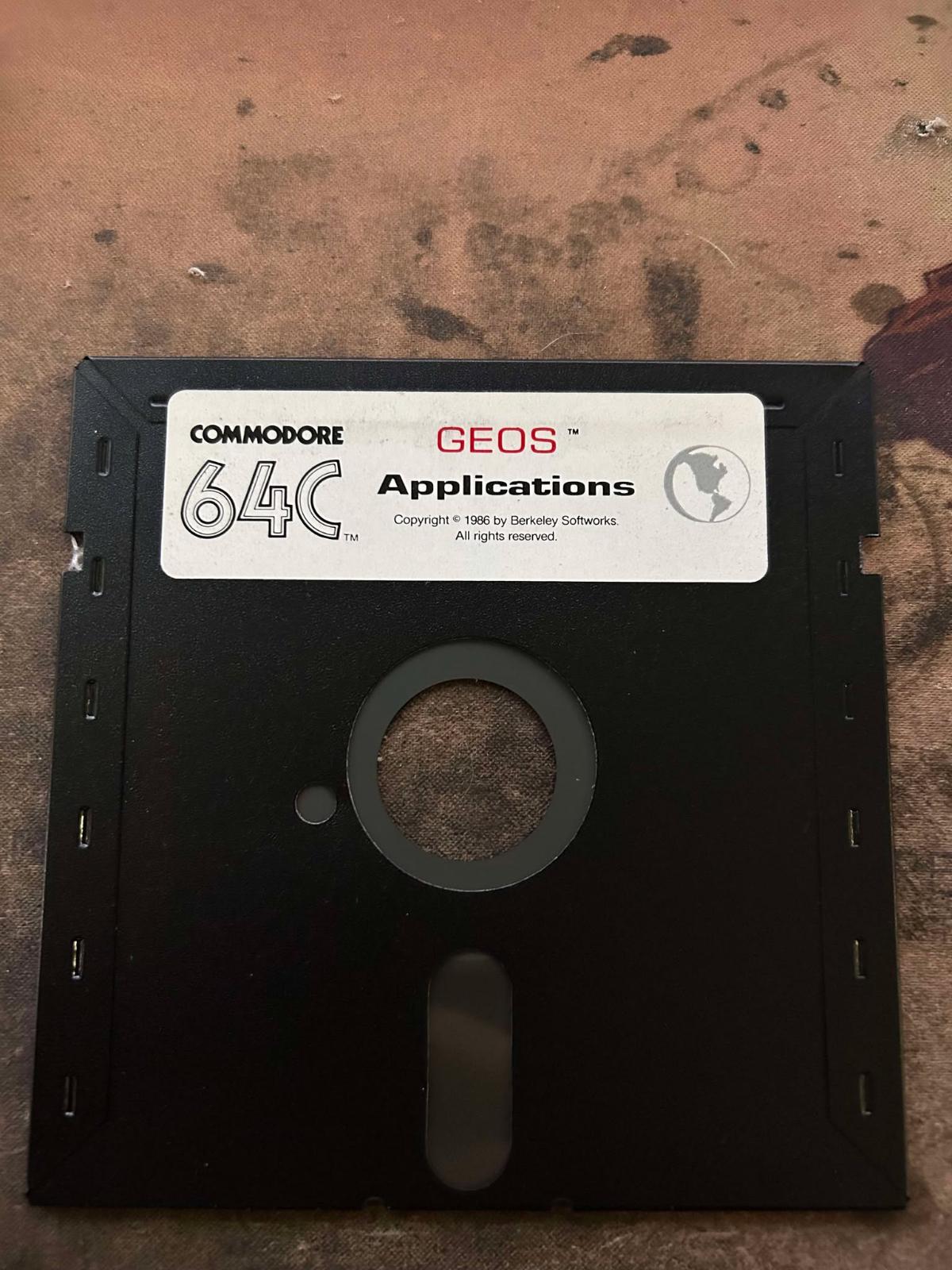 Geos Applications Commodore 64