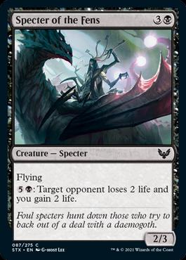 Spector Of The Fens #87 Magic Strixhaven School of Mages