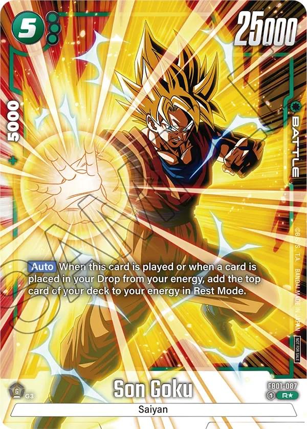 Son Goku FB01-087 Dragon Ball Fusion World Judge Promo