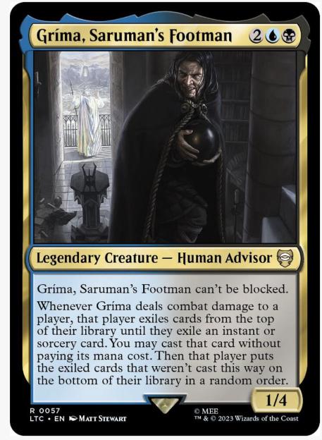 Grima, Saruman's Footman