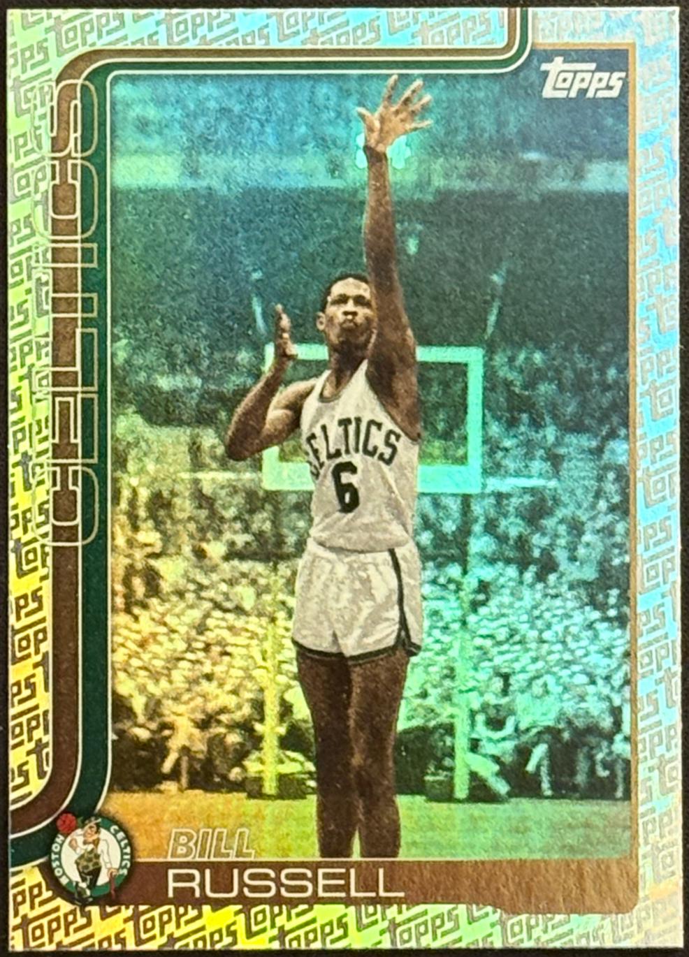 Bill Russell [Topps Foil Pattern] #251 Prices | 2025 Topps