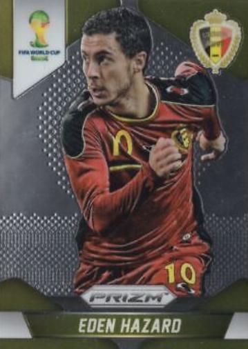 Eden Hazard #21 Soccer Cards 2014 Panini Prizm World Cup