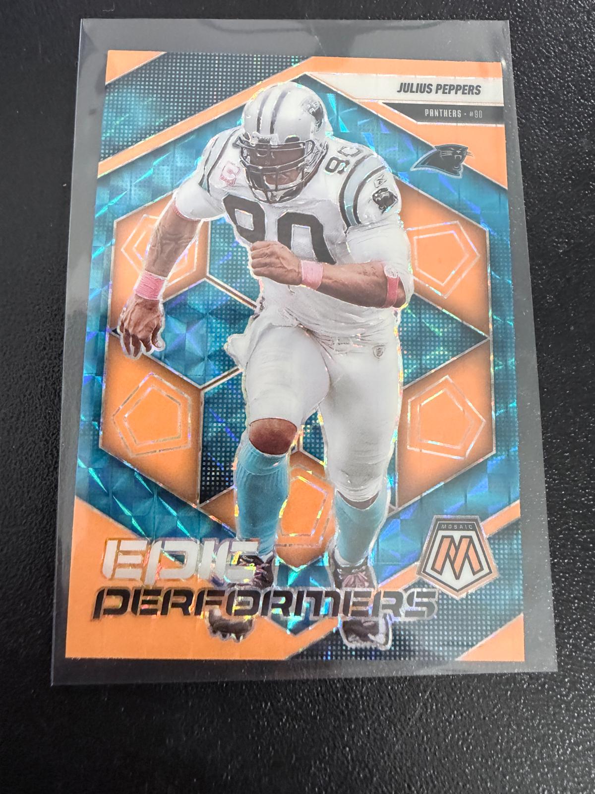 2025 Julius Peppers [Mosaic Orange Fluorescent] #19