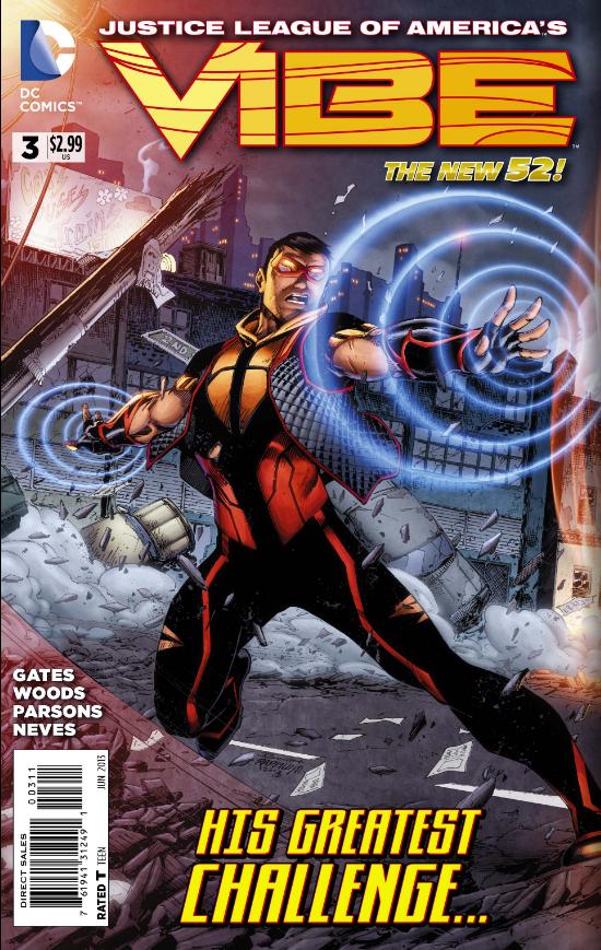 Justice League of America's Vibe #3 (2013) Comic Books Justice League of America's Vibe