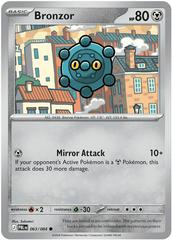 Bronzor #63 Pokemon Pitch Black Prices