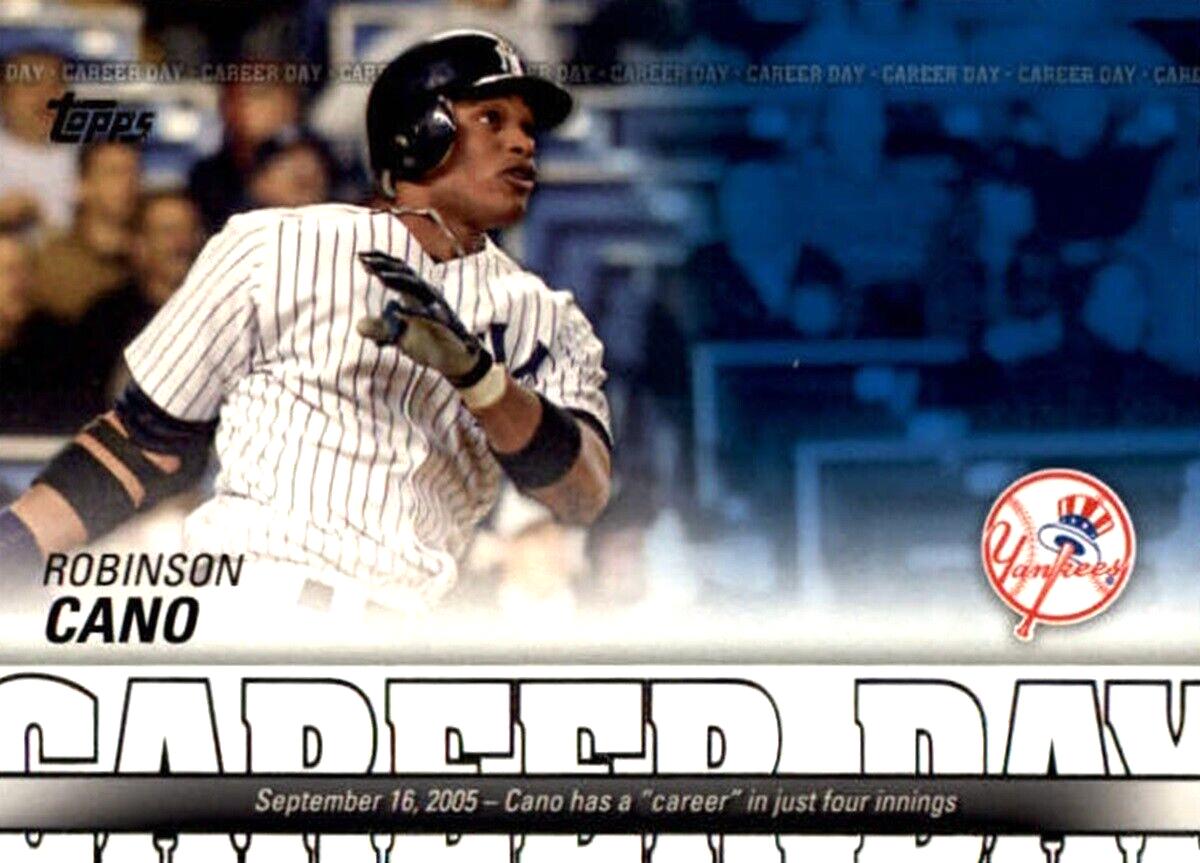 Robinson Cano #CD-18 Baseball Cards 2012 Topps Career Day