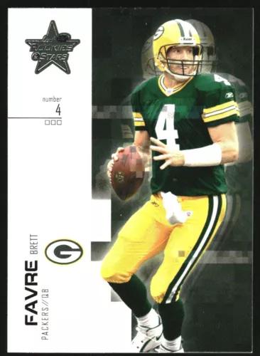 Brett Favre #20 Football Cards 2007 Leaf Rookies & Stars
