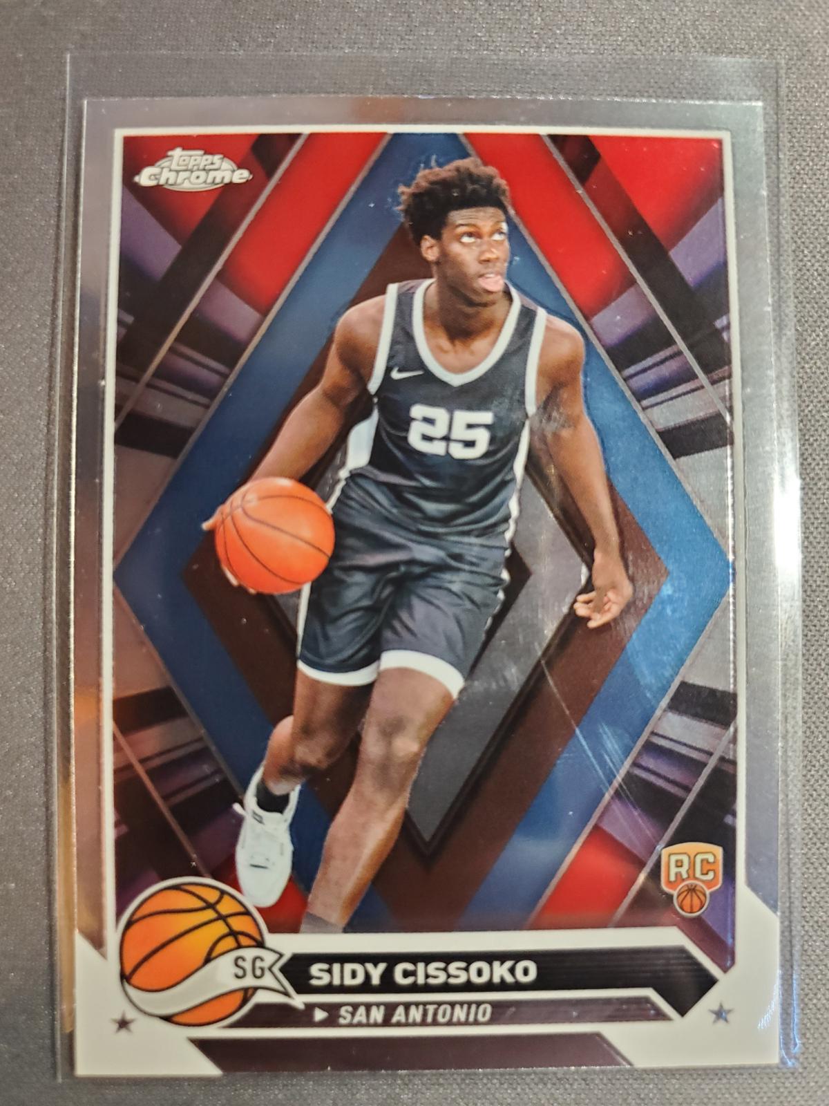 Sidy Cissoko #57 Basketball Cards 2023 Topps Chrome