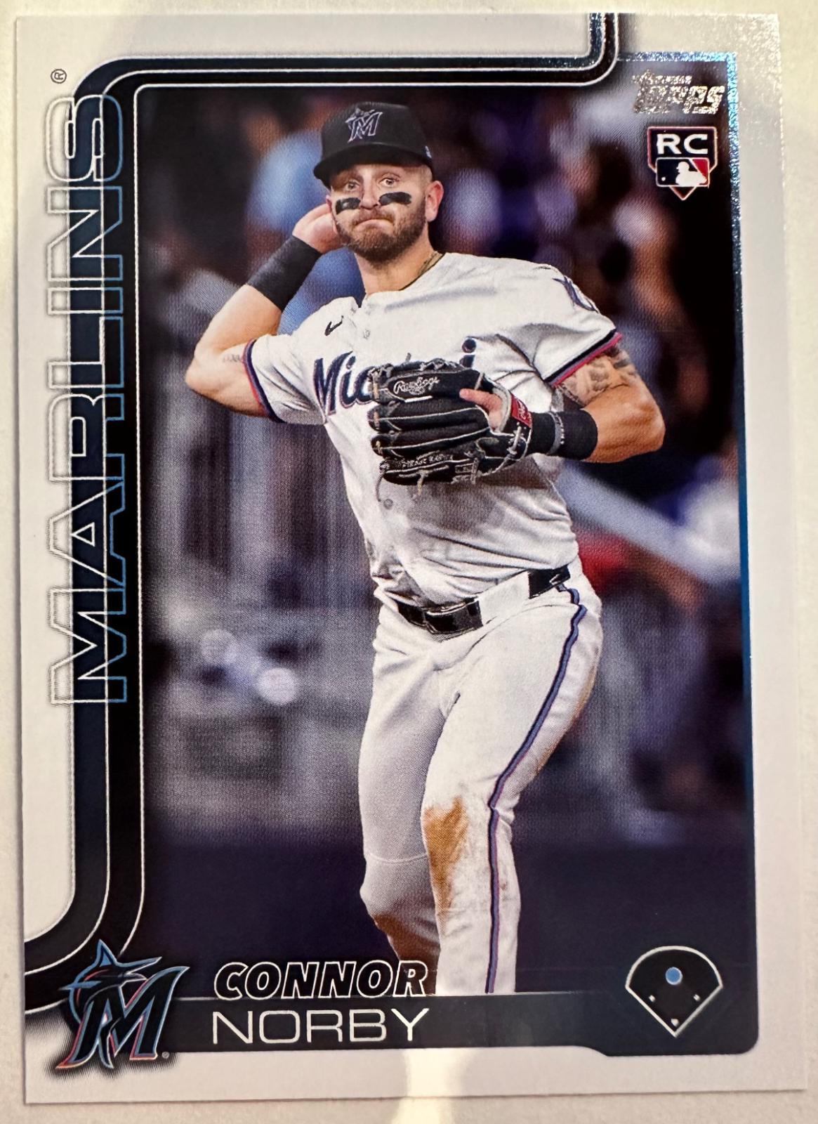 Connor Norby #132 Baseball Cards 2025 Topps