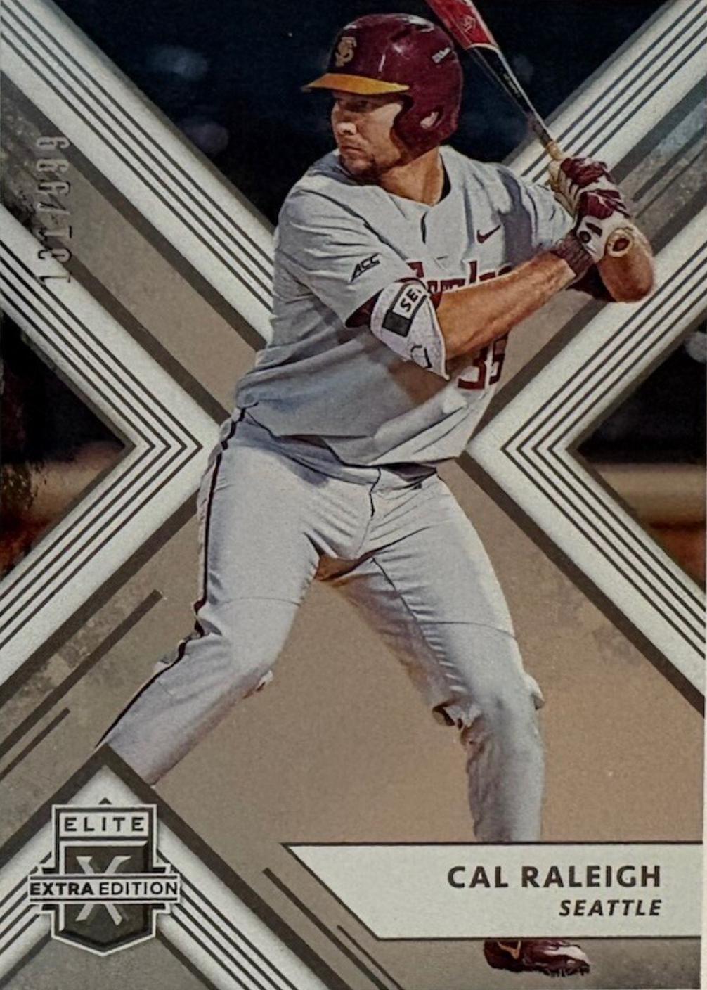 Cal Raleigh #84 2018 Panini Elite Extra Edition Baseball