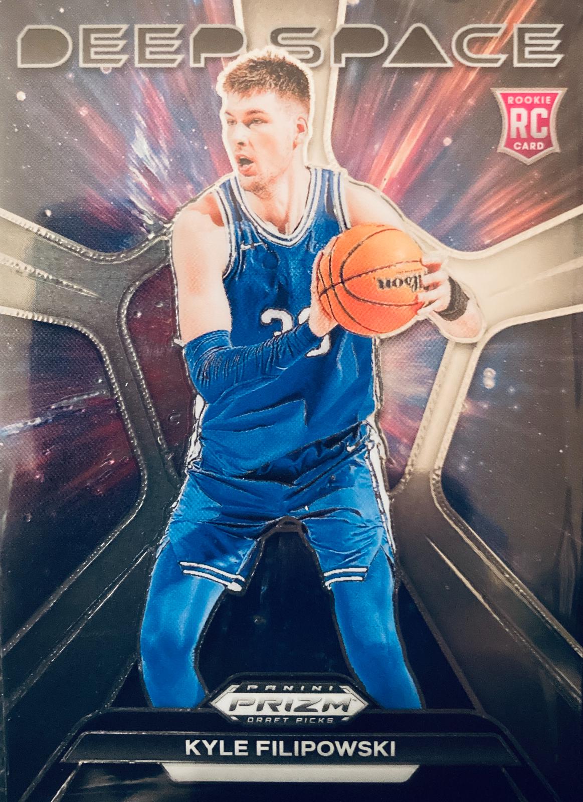 Kyle Filipowski #25 Basketball Cards 2024 Prizm Draft Picks Deep Space
