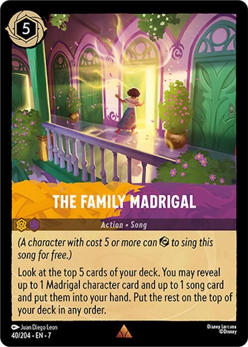 The Family Madrigal #40 Lorcana Archazia's Island