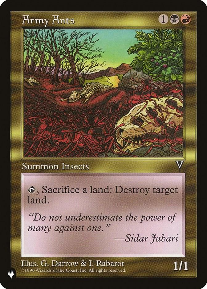Army Ants (Magic The List Reprints)