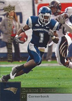 Darius Butler #217 Football Cards 2009 Upper Deck