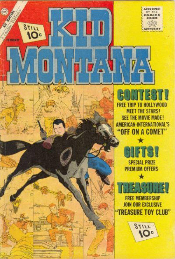 Kid Montana #33 (1962) Comic Books Kid Montana