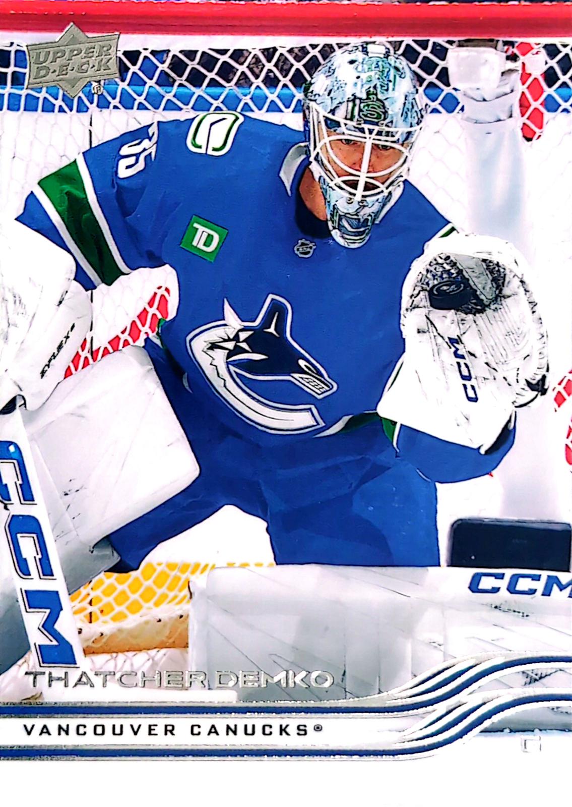 Thatcher Demko #430 2025 Upper Deck Series 2 Hockey