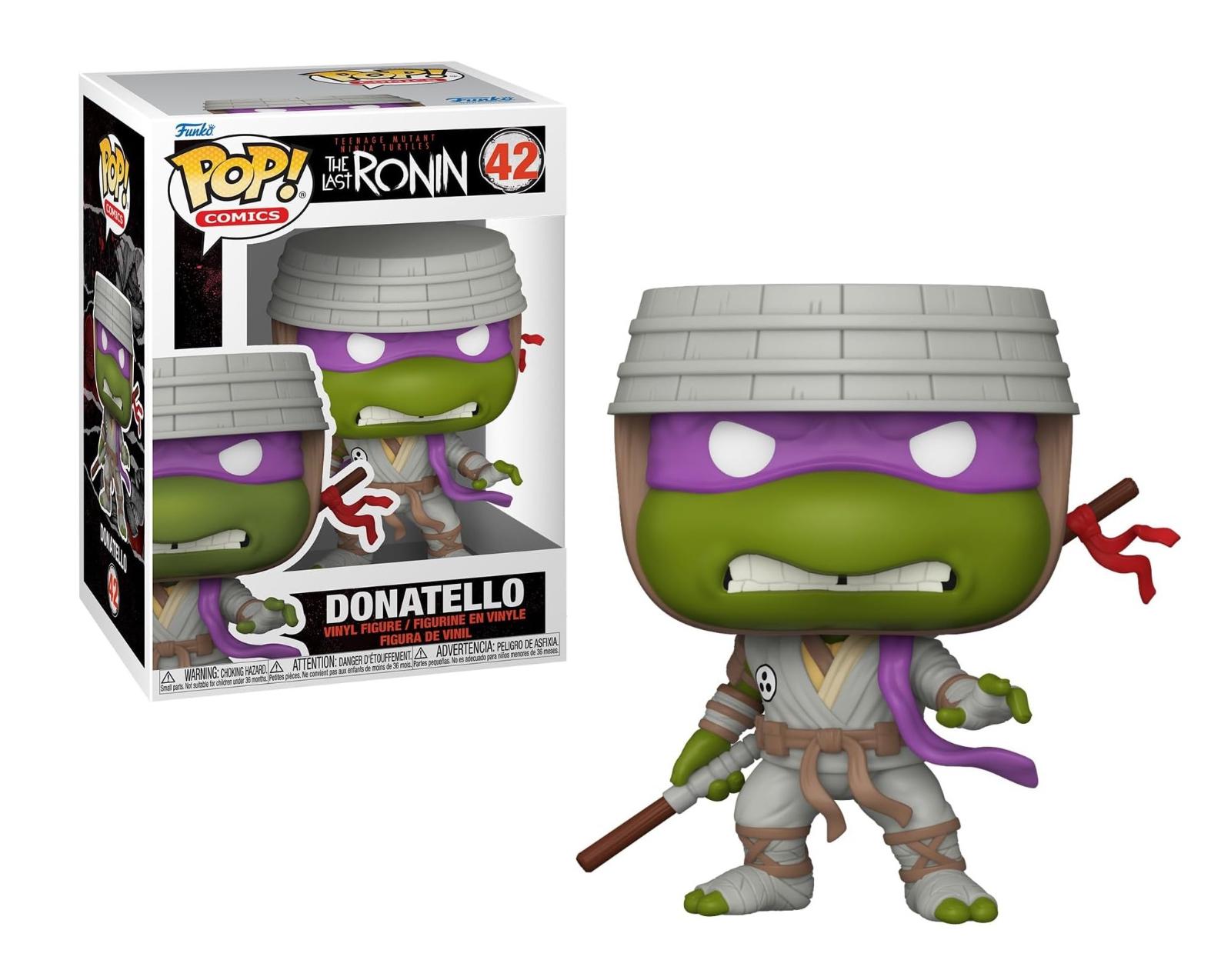 Donatello #42 Teenage Mutant Ninja Turtles Funko Pop box and figure