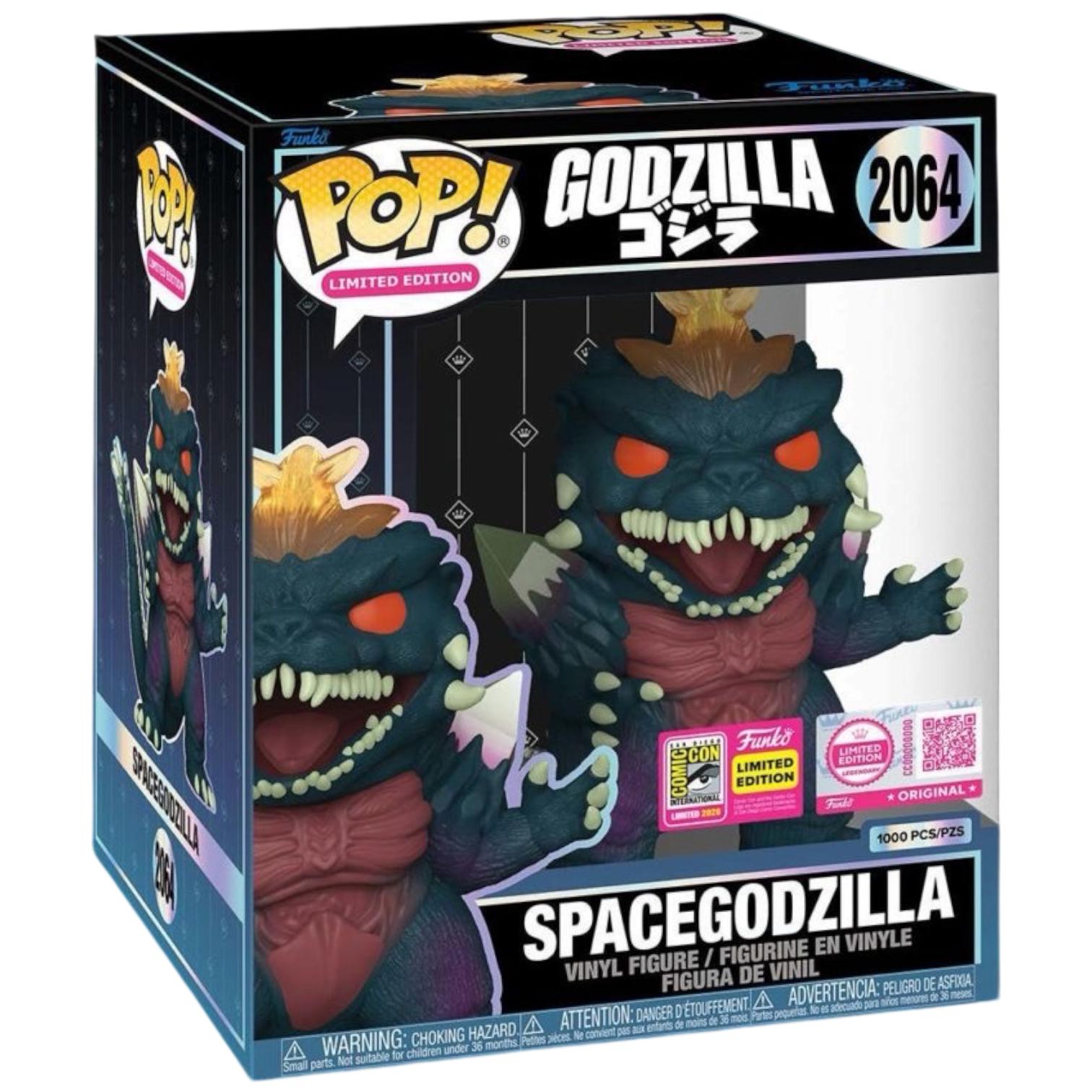 Space Godzilla #2064 Godzilla Godzilla Funko Pop box and figure