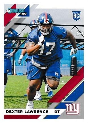 Dexter Lawrence #257 Football Cards 2019 Donruss
