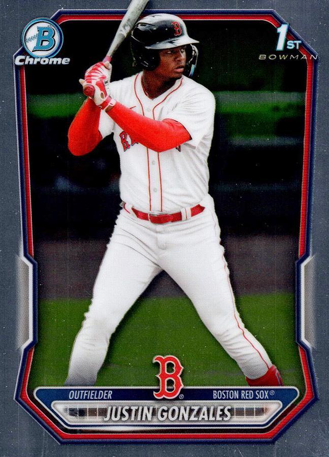 2026 Bowman Chrome Prospect Justin Gonzales #BCP-141 card