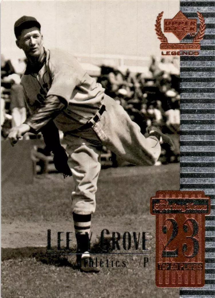Lefty Grove #23 Baseball Cards 1999 Upper Deck Century Legends
