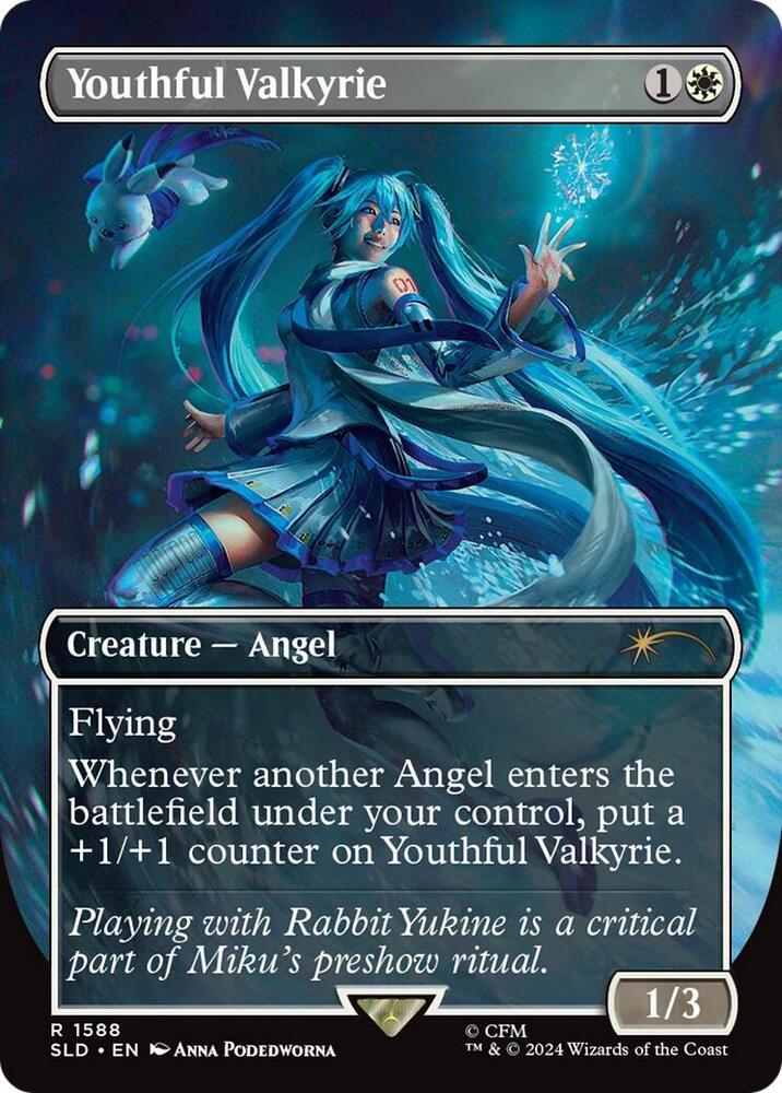 Youthful Valkyrie (Magic Secret Lair Drop)