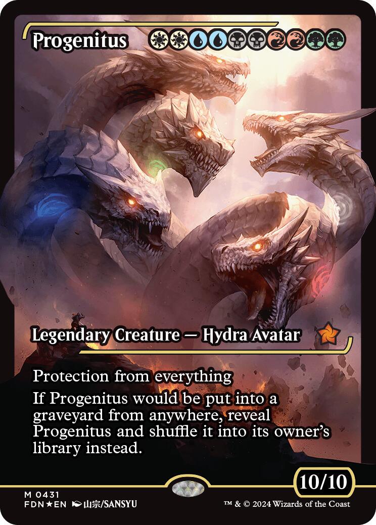 Progenitus #431 Magic Foundations